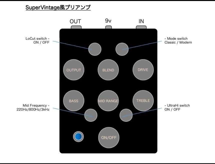 【もろた】 Bass Rig super vintergeクローン