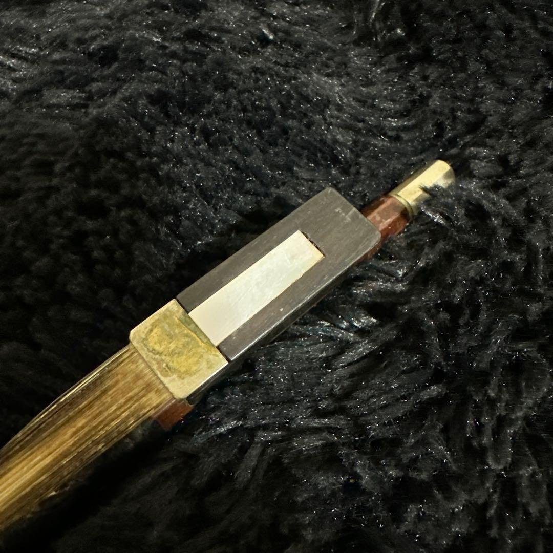 ビンテージ チェコスロバキア バイオリン 弓 弦楽器 刻印 アンティーク