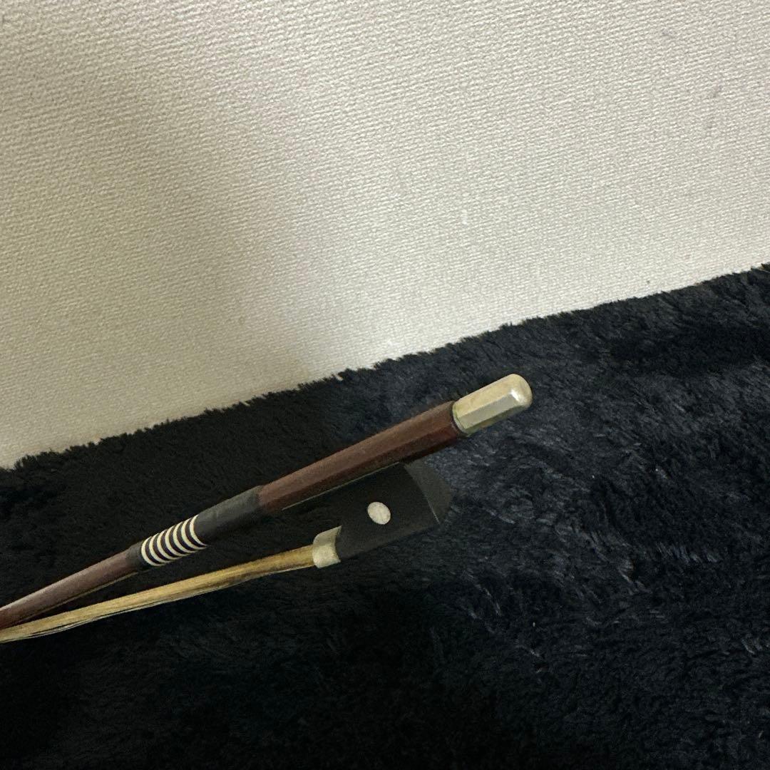 ビンテージ チェコスロバキア バイオリン 弓 弦楽器 刻印 アンティーク