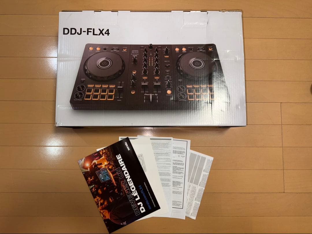 Pioneer DDJ-FLX4 DJコントローラー　コード、箱付き