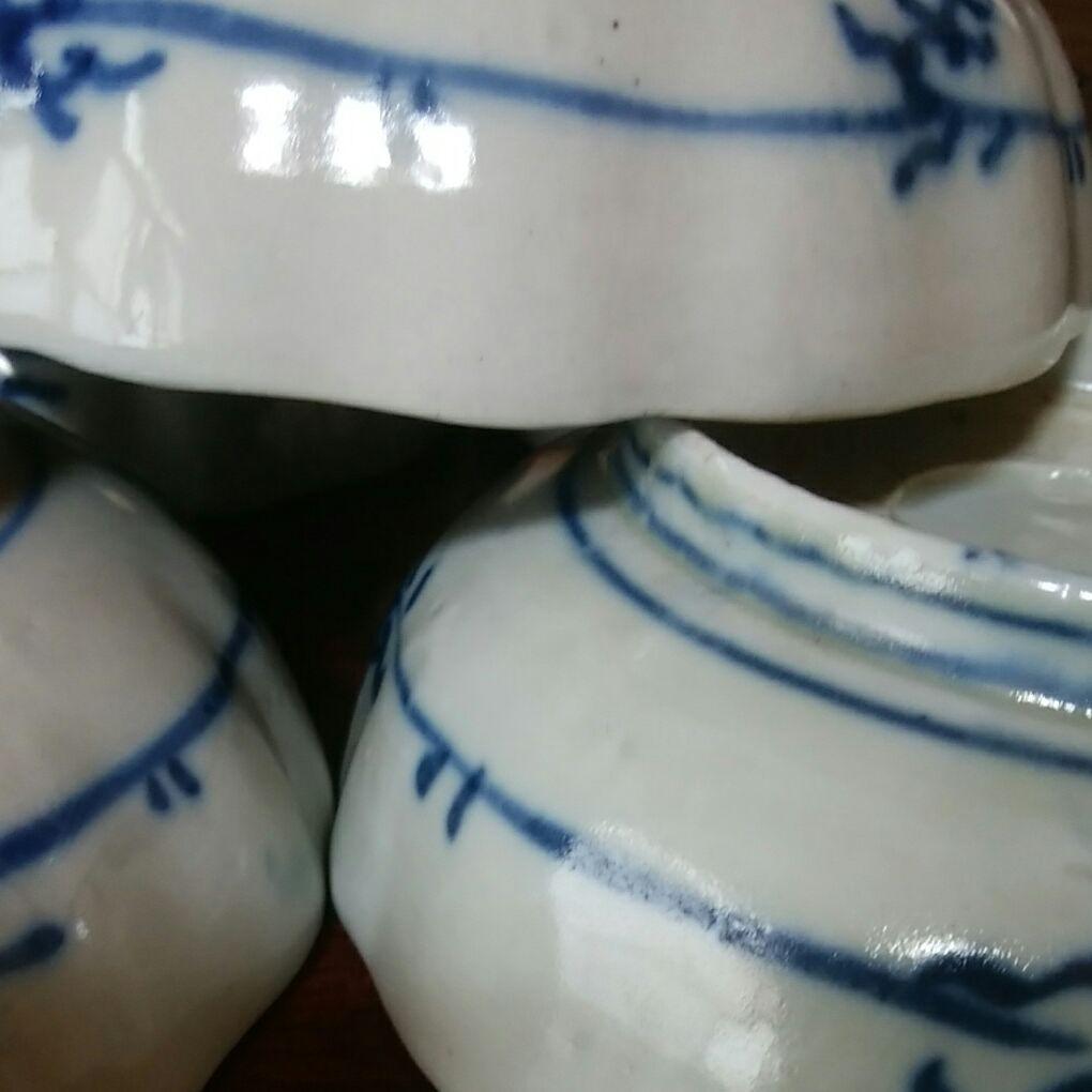 108  伊万里　色絵　膾皿　5客　5寸皿