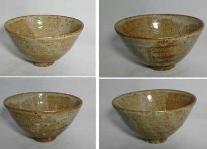 ⑦小野夢境作　茶碗 茶道具 茶器 共箱 日本陶磁器 伝統工芸 茶器/茶道具 茶碗