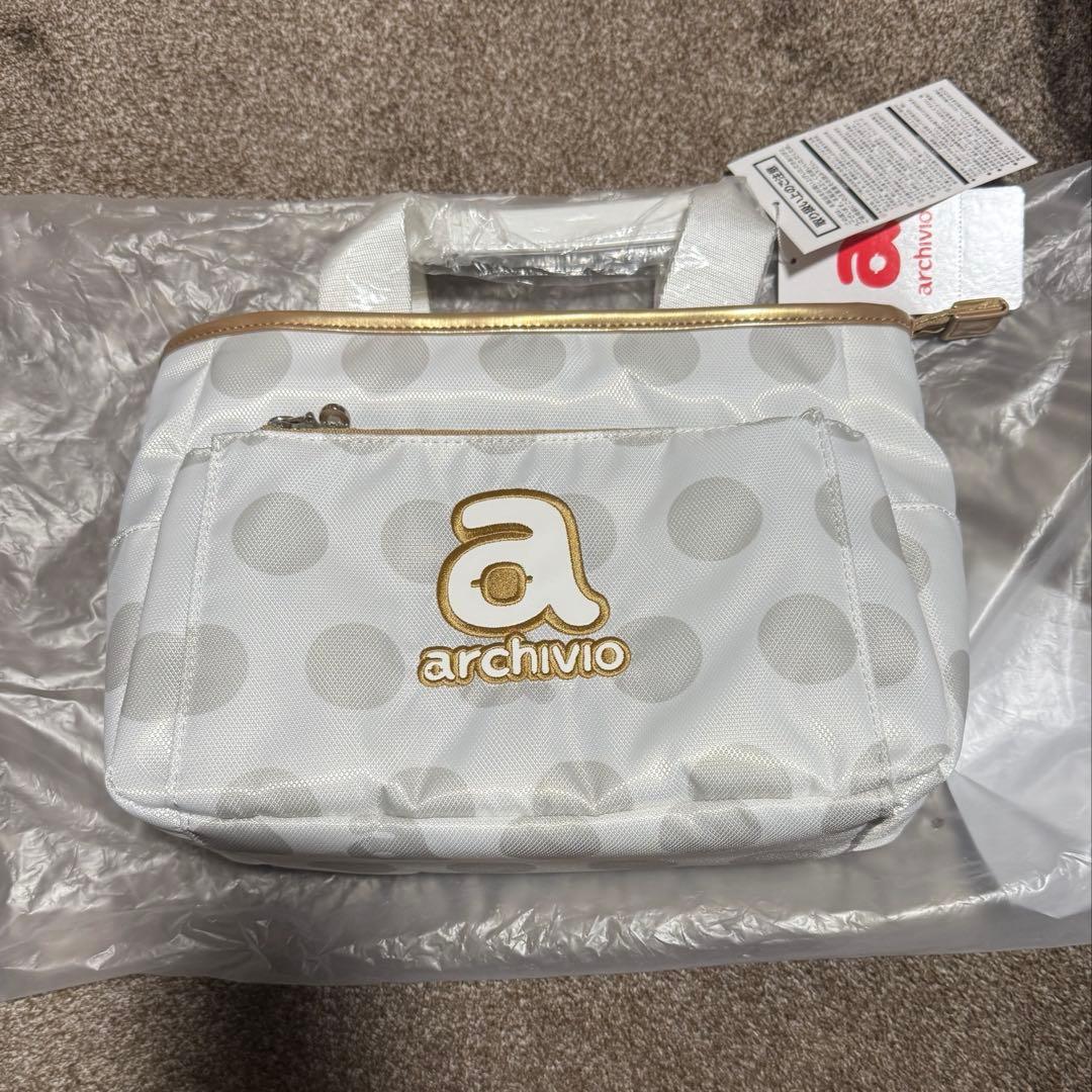 archivio ドット柄 カートバッグ