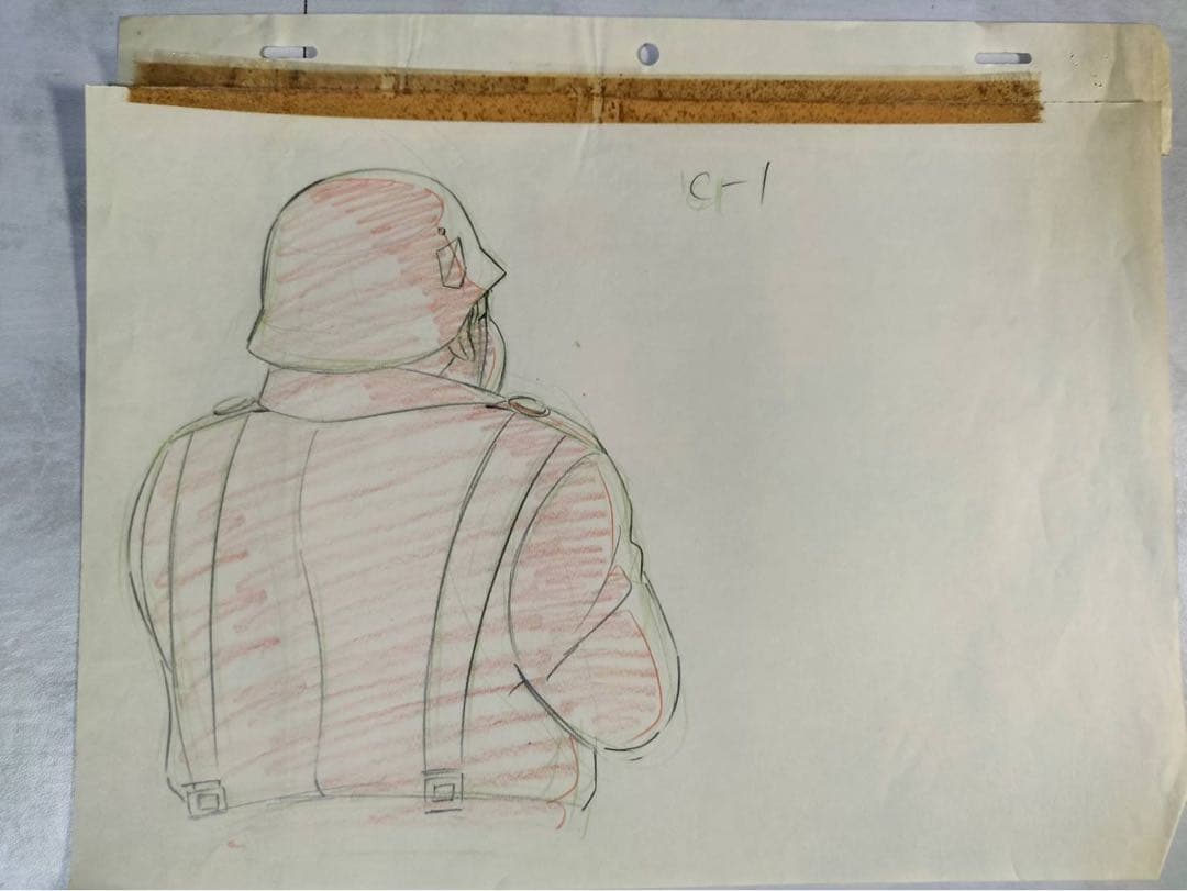 劇場版うる星やつら オンリーユー 原画 原動画 面堂私設軍隊 ギャグシーン