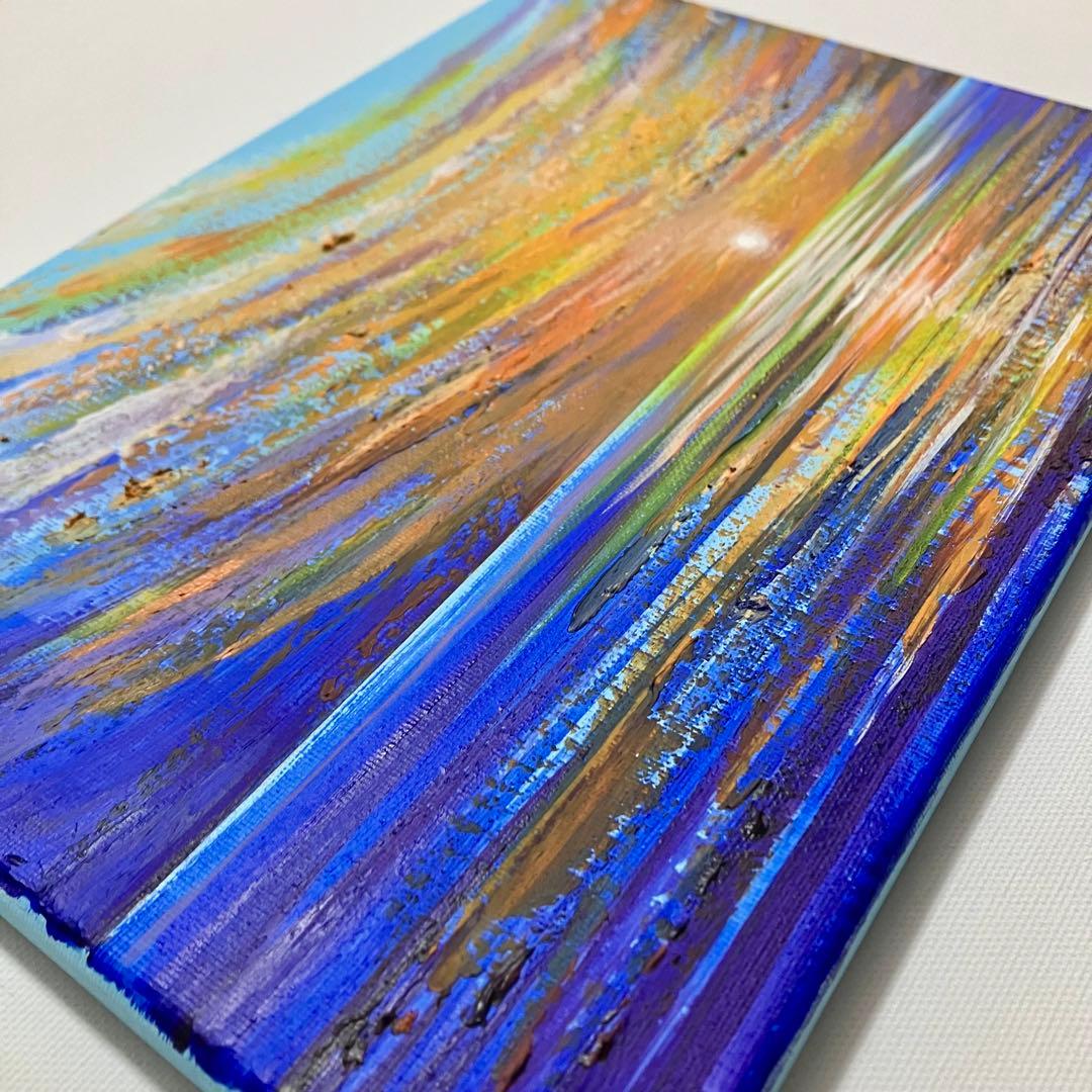 sunset＊4号キャンバス　絵画　原画　風景画　海　夏　ハワイ　沖縄