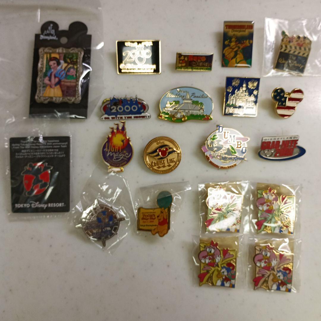 ディズニーピンバッジ　非売品含む　20個