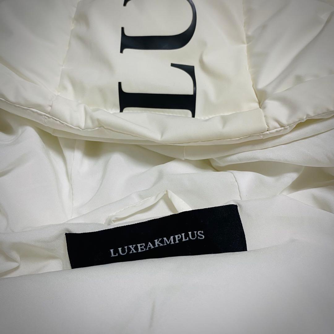 LUXEAKMPLUS【希少なXXLサイズ】ゴルフウェア ビッグロゴ 中綿ジャケ