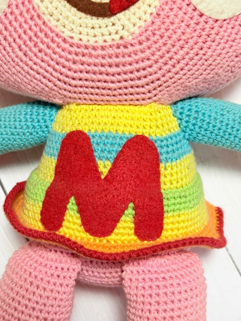 メゾピアノ ミミちゃん 編みぐるみ ぬいぐるみ ナルミヤ