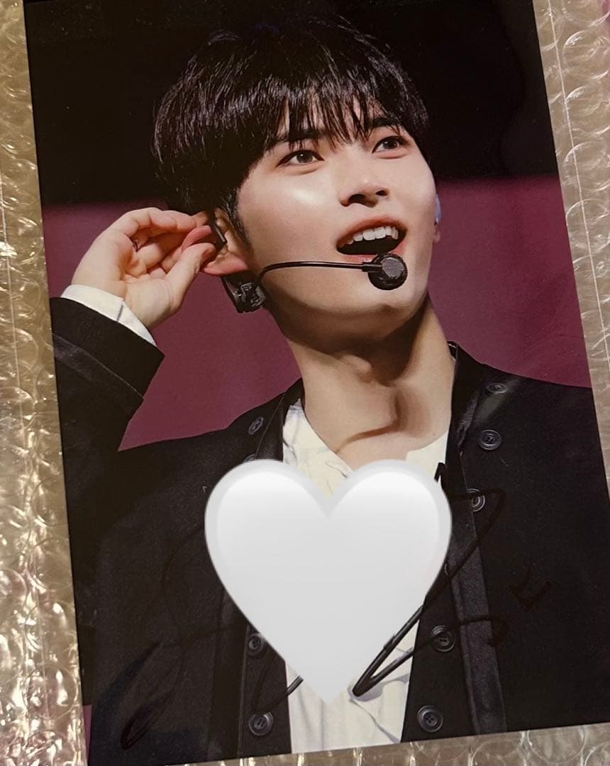 ZEROBASEONE ZB1 ハンビン 直筆サイン入りポストカード　フォト