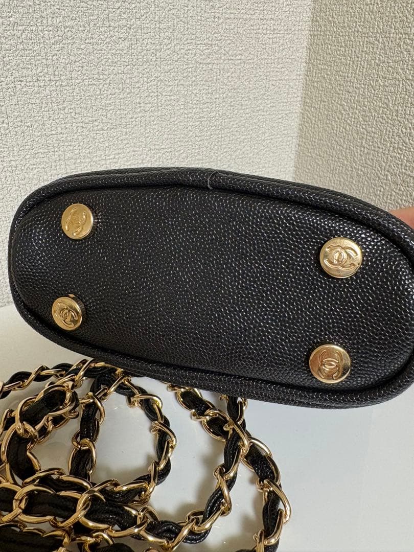 CHANEL ノベルティ　ショルダーバッグ　実物撮影