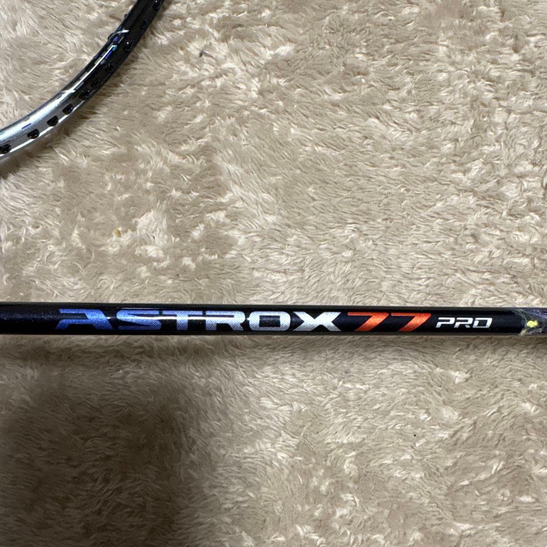 【ジャンク品】バドラケット（ASTROX77PRO、ASTROX88DPRO）