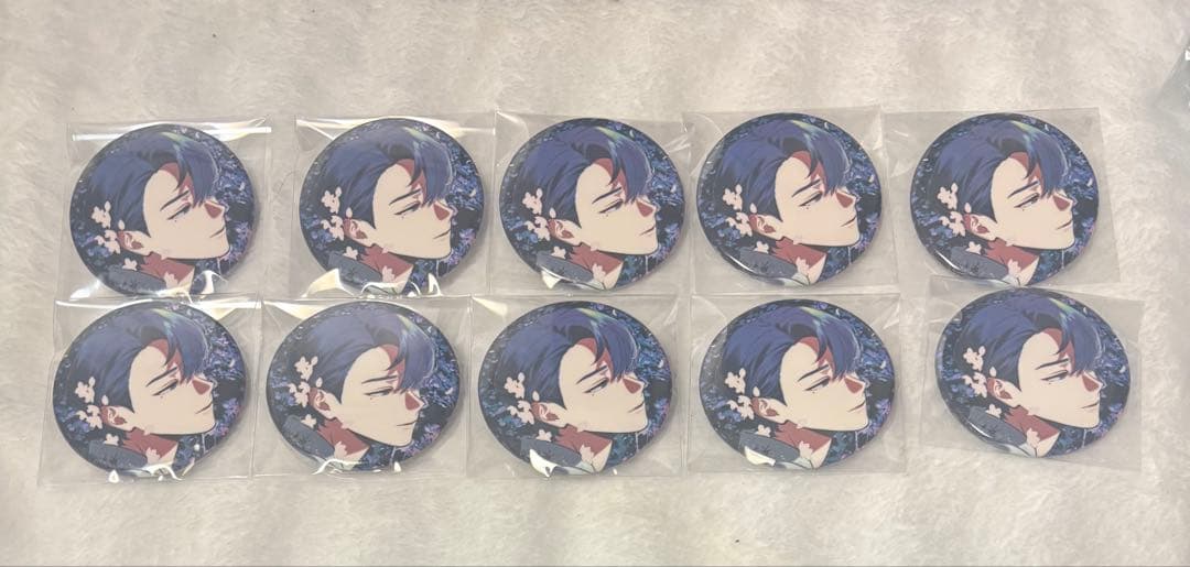 ビバレン イッセイ 華昇諷詠缶バッジ10点