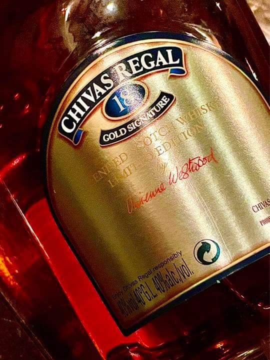 希少 ヴィヴィアン・ウエストウッド　シーバスリーガル　18年　ユニオン・ジャック