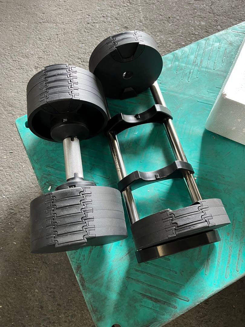 可変ダンベル　32.5kg 2個