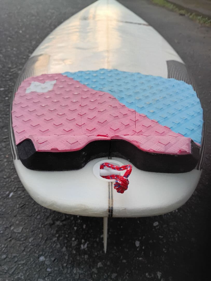 4.9AKABAサーフボード クリスタルドリ-ム フィン付き