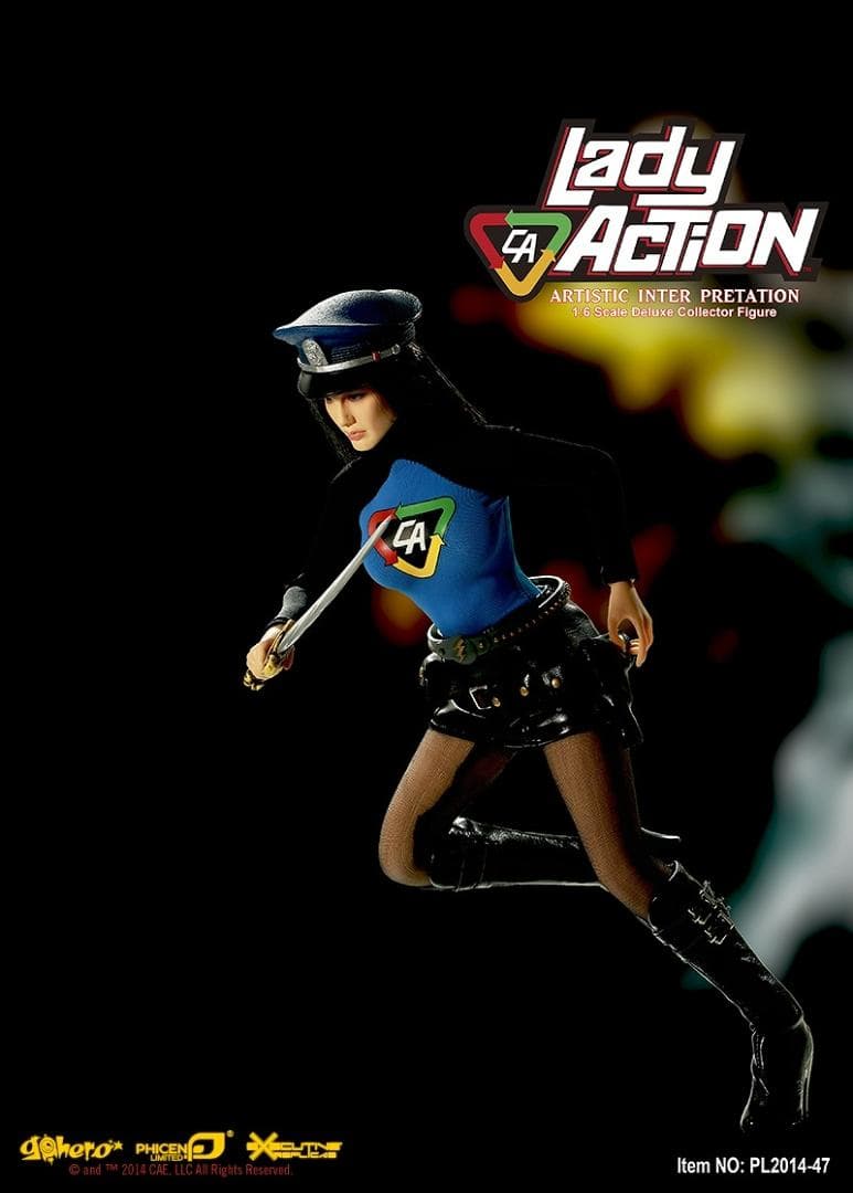 アメコミ PHICEN 1/6 CA LADY ACTION TBLeague