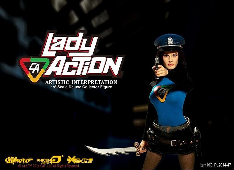 アメコミ PHICEN 1/6 CA LADY ACTION TBLeague