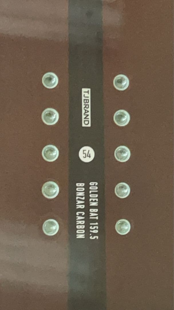 新品■TJBRAND GOLDEN BAT BONZAR 159.5スノーボード