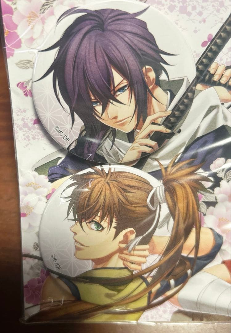 薄桜鬼 十周年記念本〜桜花爛漫〜有償特典缶バッジセット