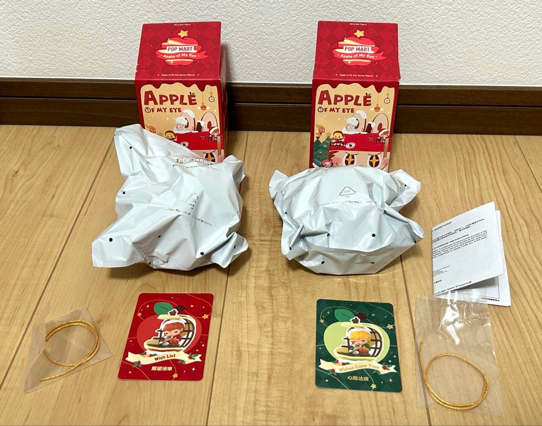 【POPMART Apple of My EyeシリーズHirono2種セット】