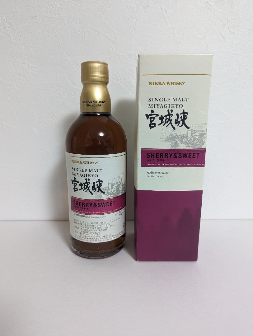 ニッカ 宮城峡 限定 シェリー＆スウィート500ml NIKKA