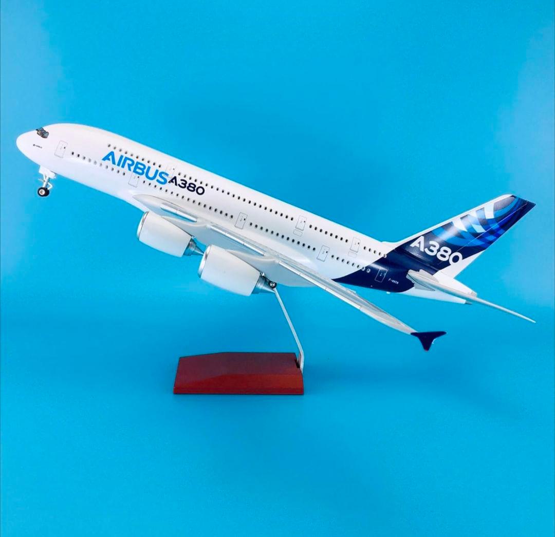 エアバス A380 1/160 大型 飛行機 模型 ハウスカラー