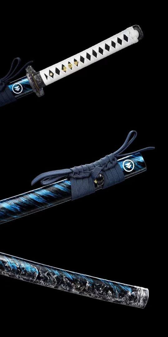 対馬島の魂鏡面金 武具　刀装具　日本刀　模造刀 居合刀