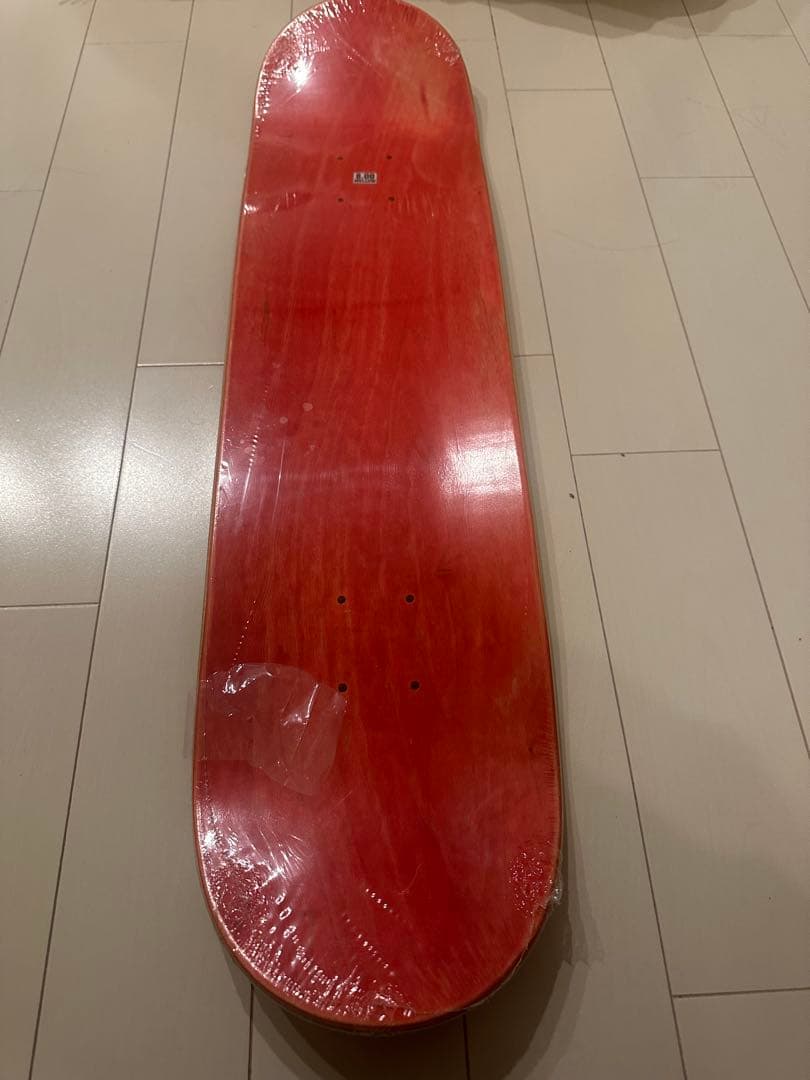 am ブラック レッド スケートボード　デッキ 8.00