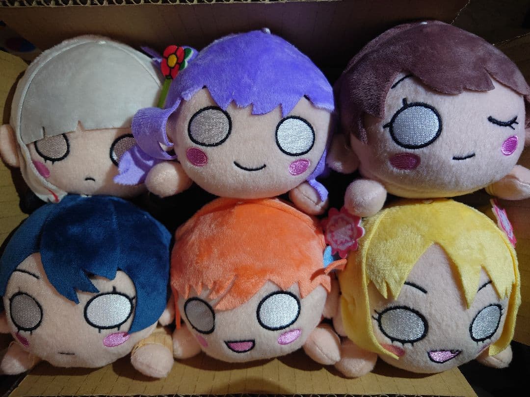 蓮ノ空 寝そべり 冬服 6体