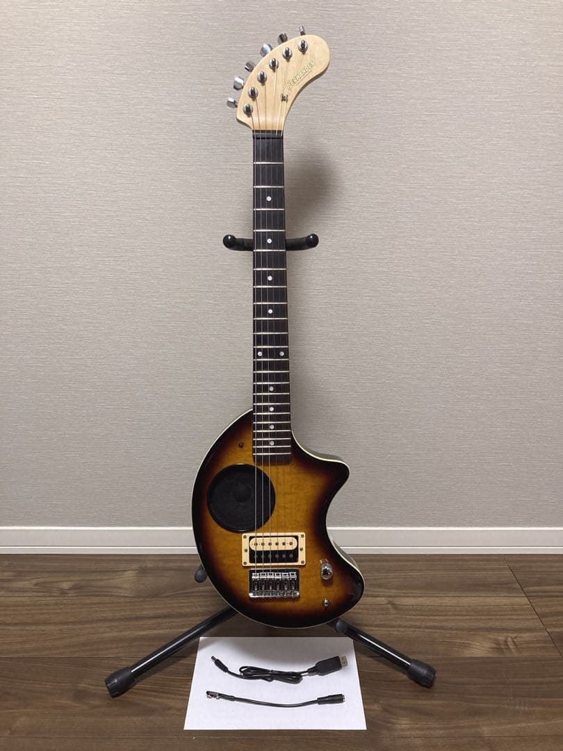 一風 美品 FERNANDES ZO-3 サンバースト ソフトケース付き