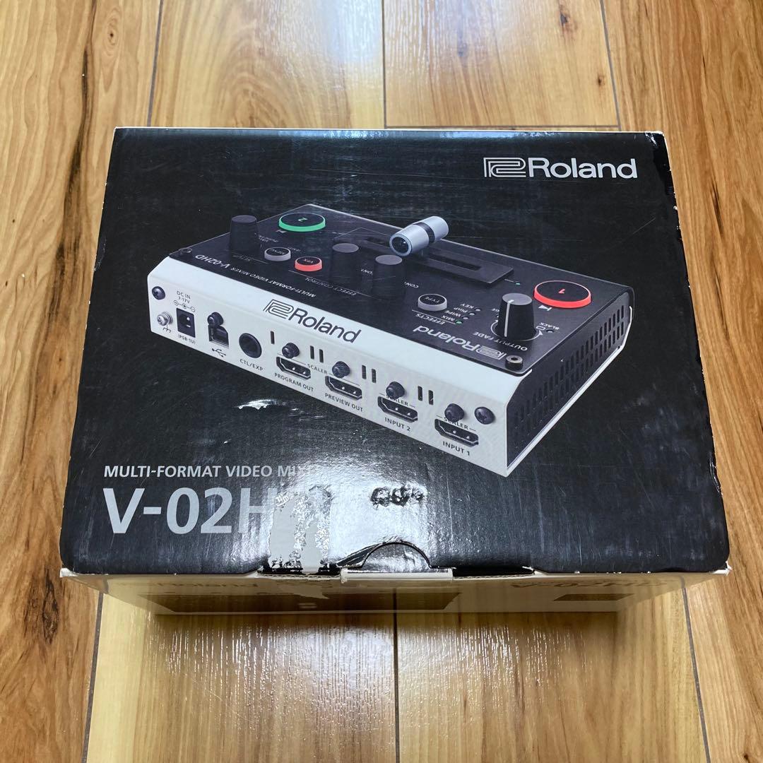 【 送料込・元箱付 】Roland V-02HD ビデオミキサー