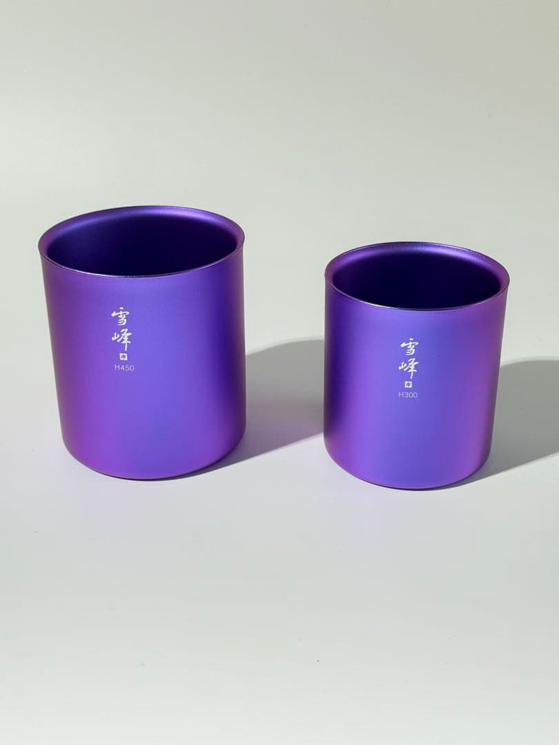 peak 雪峰 チタン スタッキングマグセット　【限定カラー】