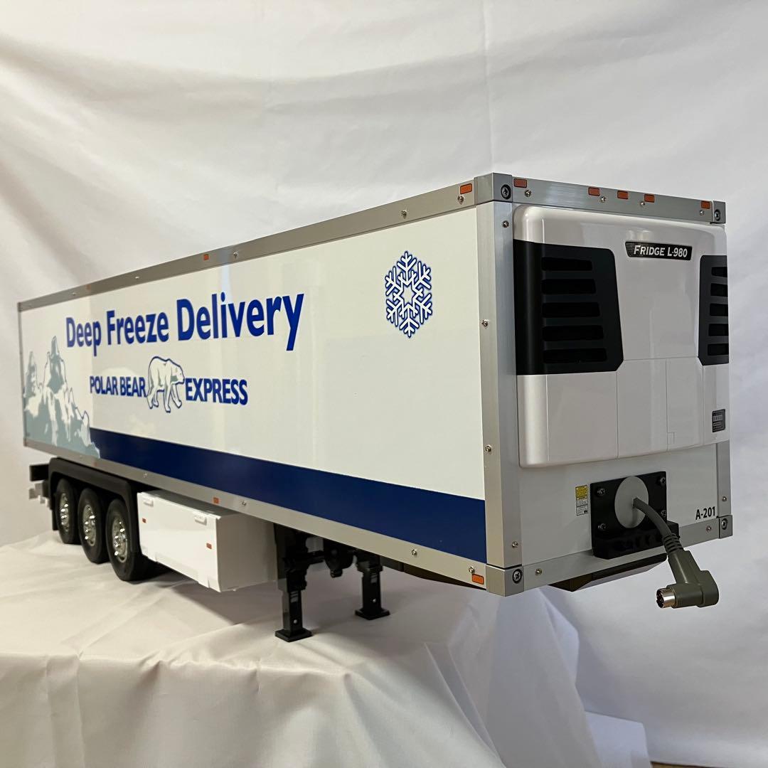 タミヤ セミトレーラー 3軸リーファー フル装備 新品未使用