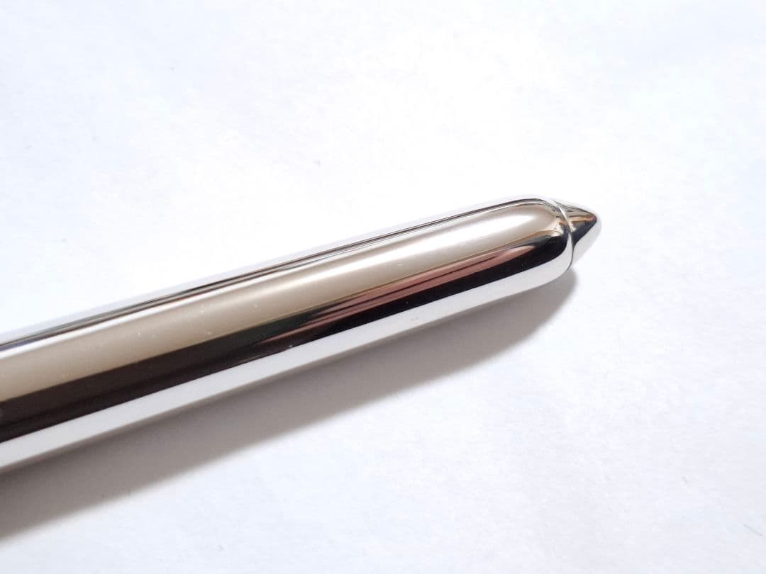 未使用　renoma PARIS レノマ　万年筆　ロジウム仕上げ　14K　細字