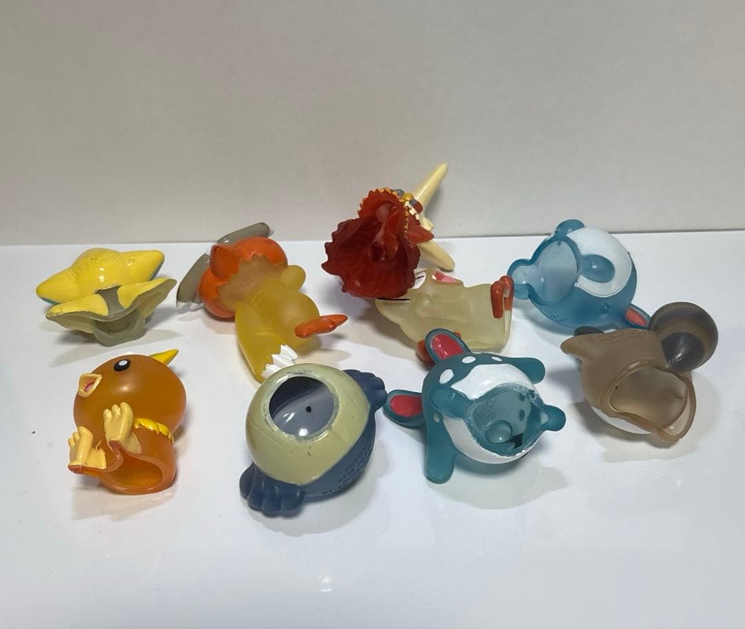 ポケモンキッズ クリア バシャーモ マリルリ 指人形 ポケモン フィギュア