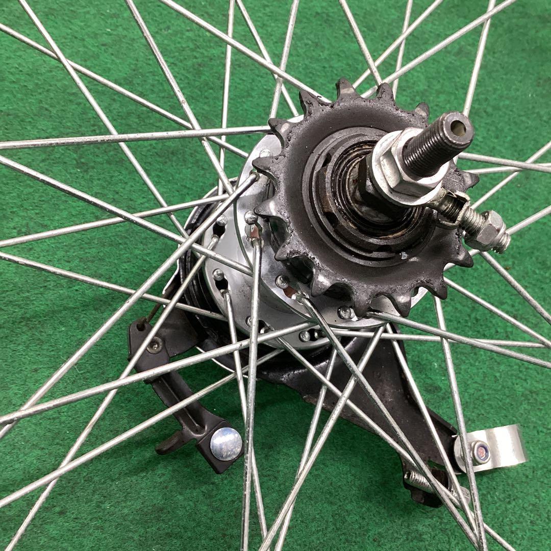 アルミリム　後輪 27x1-3/8 タイヤ付 内装3段 27インチ