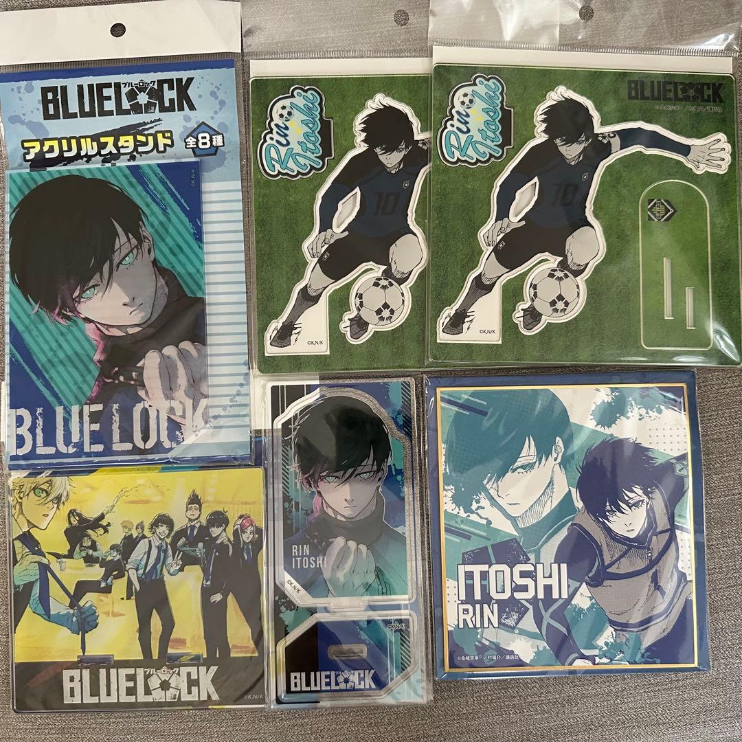 ブルーロック　糸師凛　まとめ売り　缶バッジ　アクスタ