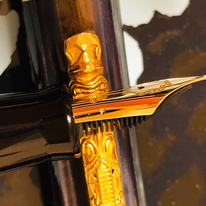 デルタ 少数民族 カナカマオリ 1KS 万年筆 DELTA