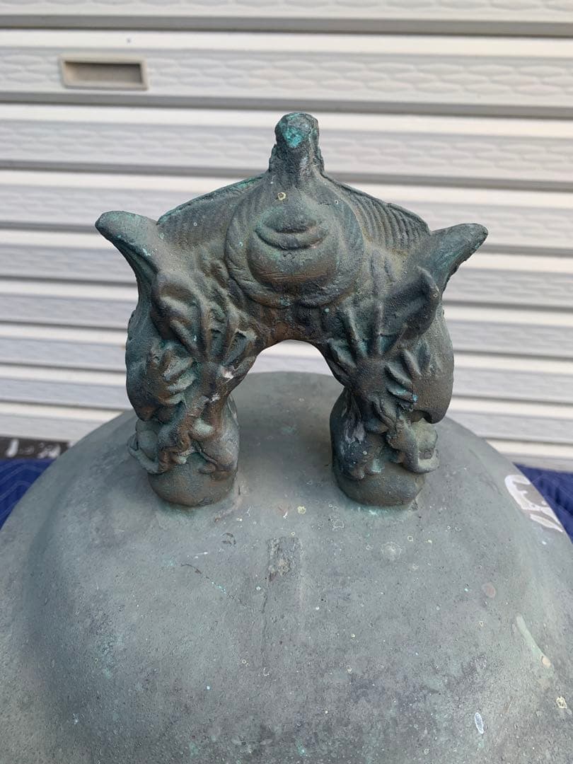 eyeknow74　釣鐘　半鐘　警鐘　青銅製　古銅半鐘　直接手渡し