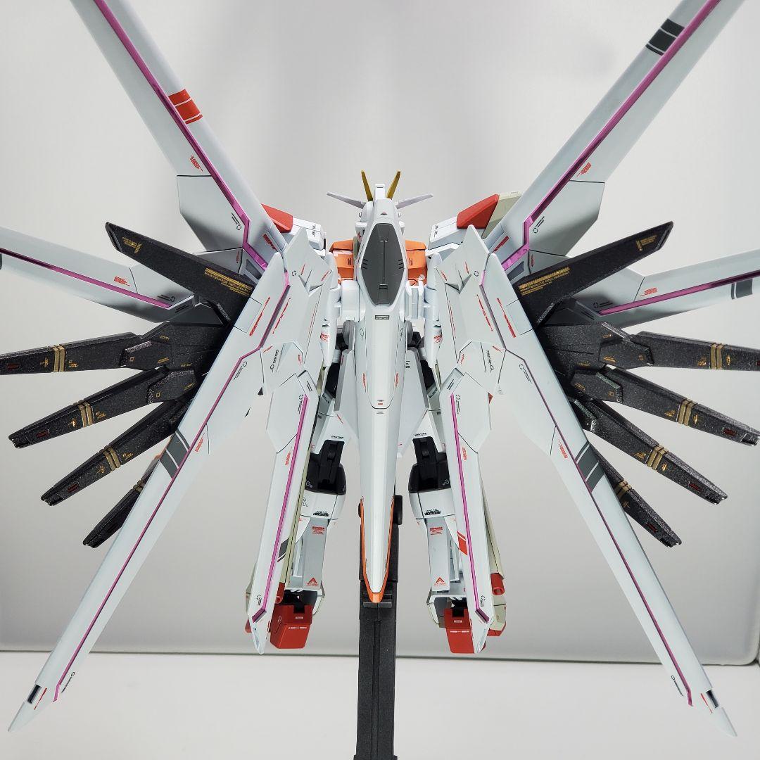 HG マイティーストライクフリーダムガンダム 塗装 完成品 ガンプラ