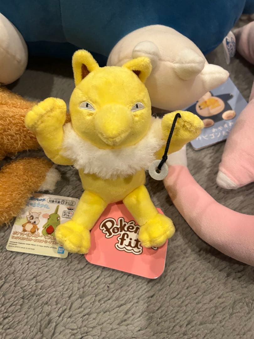 ポケモンスリープとその他のぬいぐるみ　5体セット