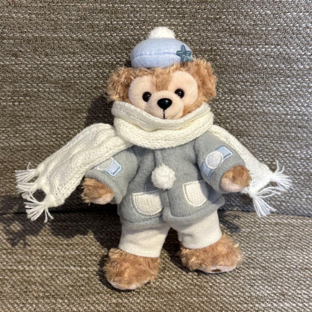 ダッフィー ダンシングスノーフレークス ぬいぐるみバッジ