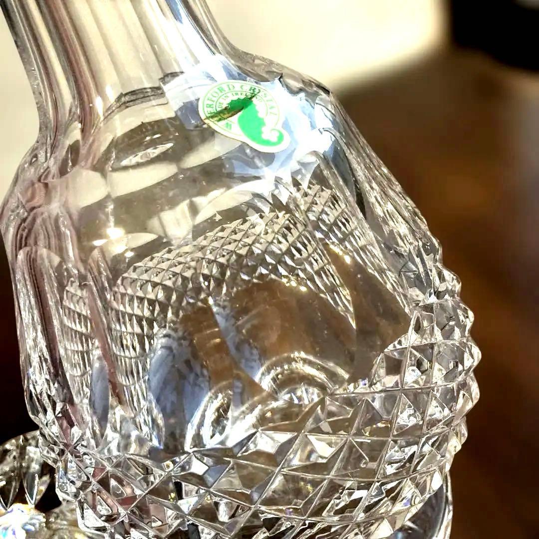 新品 欧州高級ブランド切子クリスタルガラス 非常に美しいブランデーデキャンタ