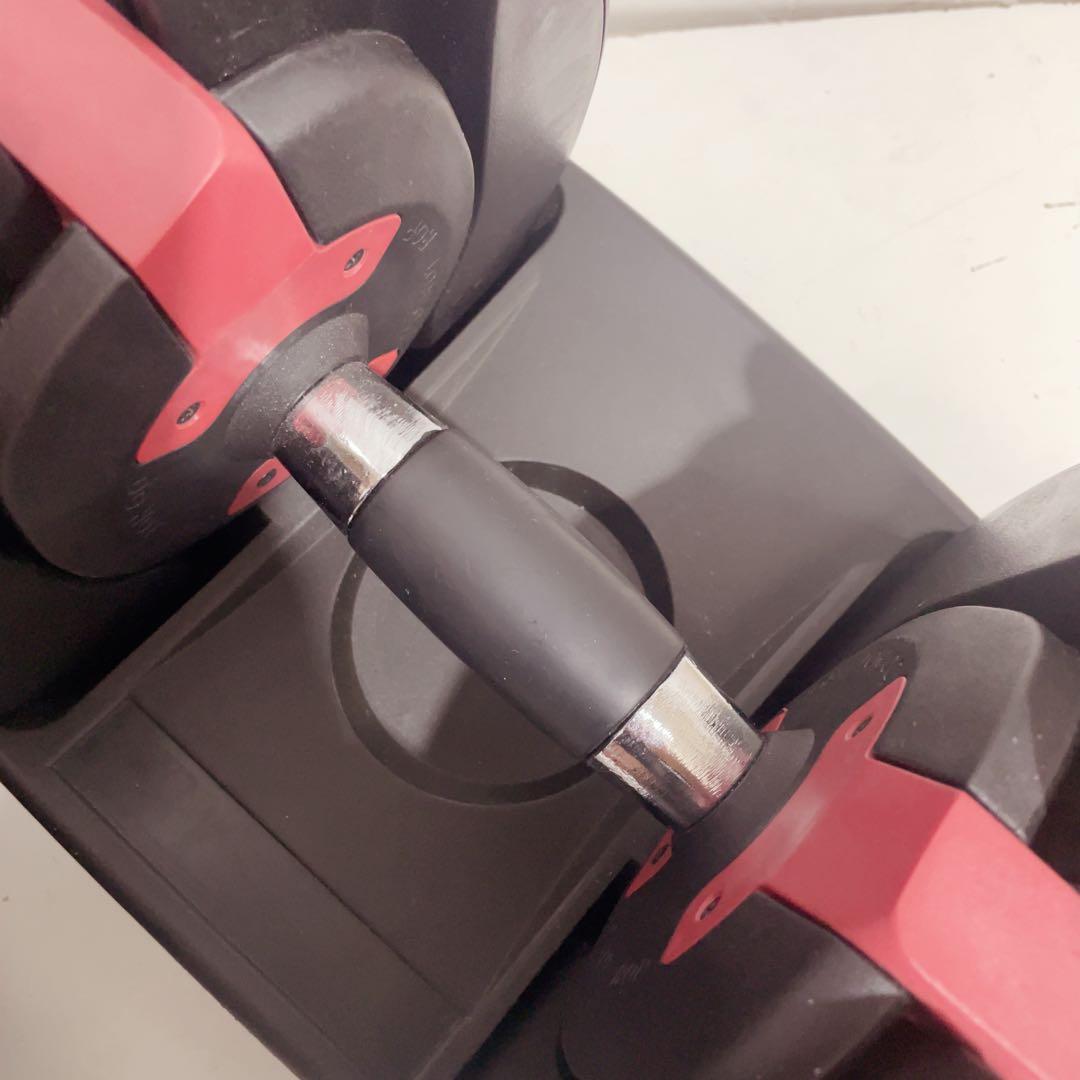 可変式ダンベル　24kg2個セット ダイヤル15段階　筋トレ　腕力トレーニング