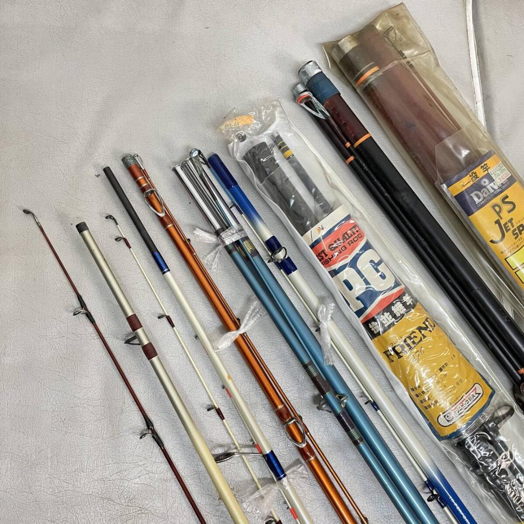 釣り竿 リール竿 投げ竿 まとめて 20本 ルアーロッド 差し込み式