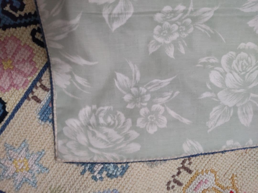 フランスアンティーク 刺繍 壁飾り ハンドステッチ タペストリー ポスター#3