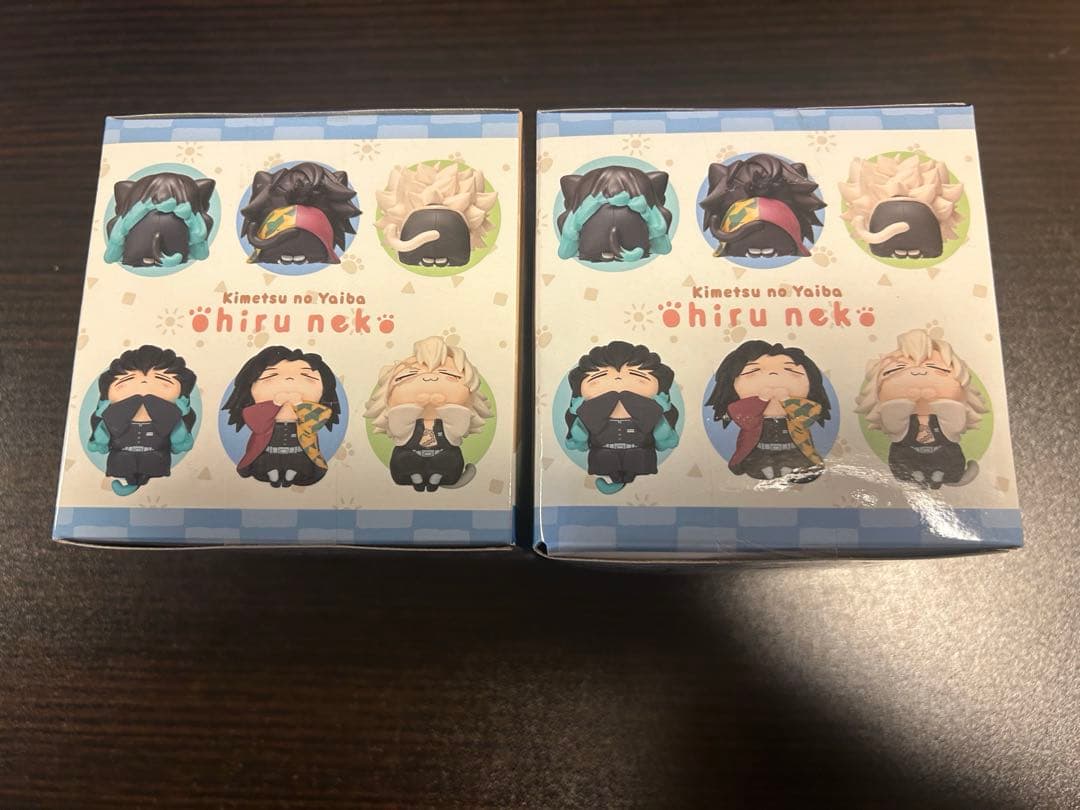 鬼滅の刃 おひるねこ 柱、集結! 壱 冨岡義勇 時透無一郎 フィギュア