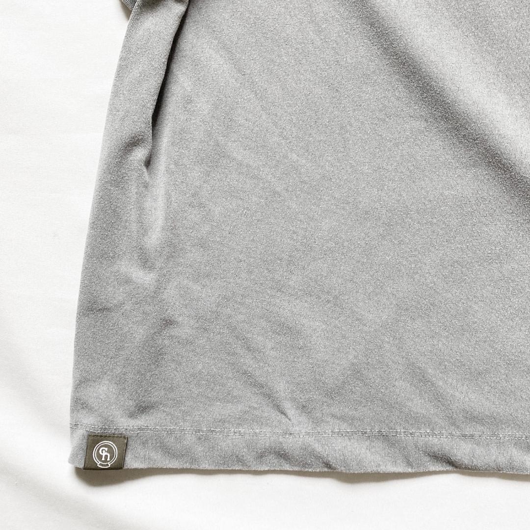 シャルボン PIGMENT DYE PRINT T-SHIRT L