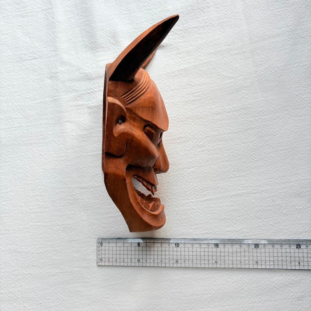 般若　木彫　伝統工芸品