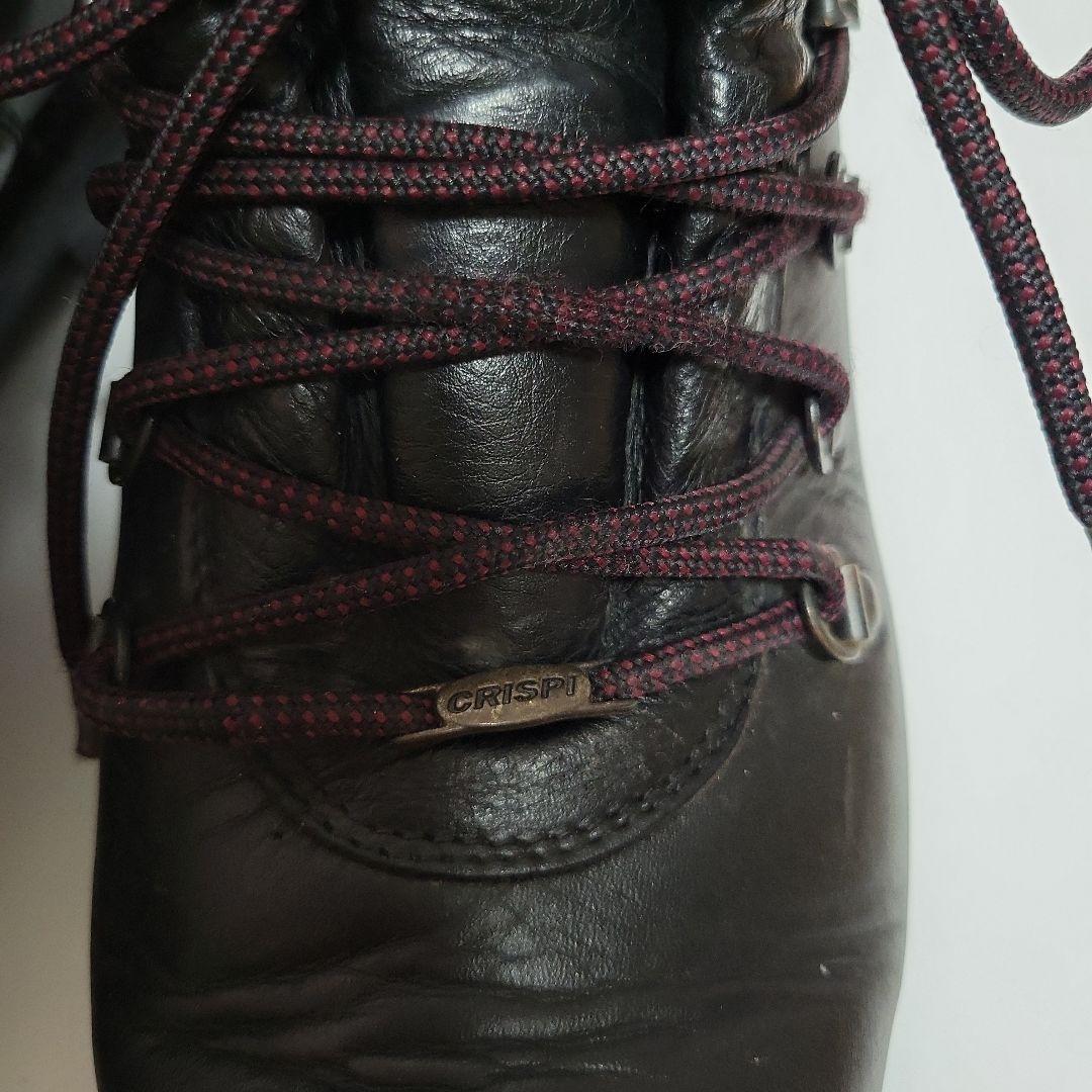 CRISPI クリスピー テレマークブーツ 革靴〈24.0cm〜25.0cm〉